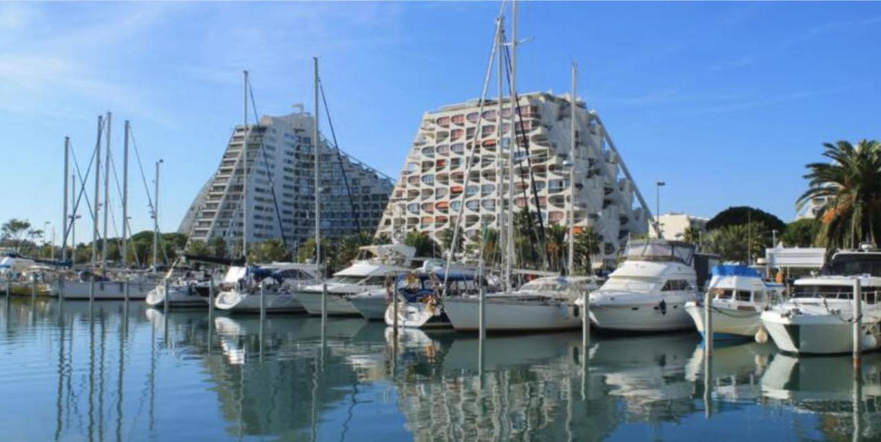 Super Appart ! Terrasse, Clim, Parking, 2Min Plage. La Grande-Motte Esterno foto